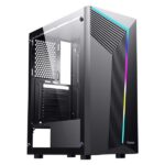 Carcasa SPACER WARRIOR, RGB, Mid Tower, Black
