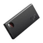 Baterie externa Baseus Adaman Metal, 10000mAh, PD 3.0 + QC 3.0 22.5W, 2 x USB; 1 x USB Type-C, digital display pt. status baterie, total 3A, negru