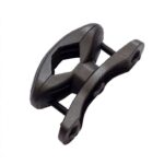 Adaptor suport bidon rotativ M38, rotire 24 grade, fixare ghidon, cadru, tija sa cu diamentru 22-36mm, Negru