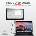 Cablu Trust Calyx, USB-C to HDMI, 1.8m, negru - Image 3
