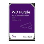 HDD Surveillance WD Purple, 6 TB, 5640 rpm, 256 MB, SATA III