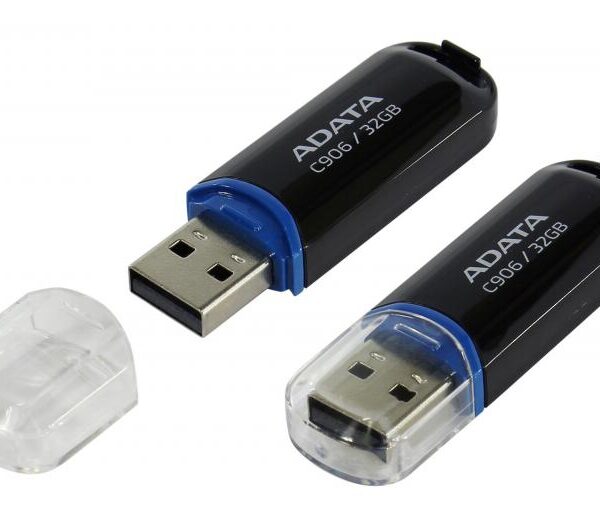 Memorie USB ADATA C906 32GB, USB 2.0, Negru