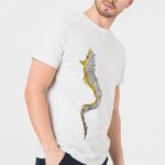 TRICOU CASUAL DRACON BARBATI LIGHT GRAY-S