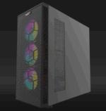 Carcasa AQIRYS Naos Pro ARGB, Mid Tower, Black - Image 3