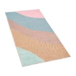 Covor printat, RAINBOW 70x140 cm, lavabil cu spate antialunecare, inaltime fir 3mm - Image 3
