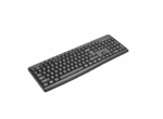 Tastatură wireless 2.4G SRXK-SKB706W, Tastatură: cu rând independent de taste multimedia, Mod Wireless: 2.4G, Număr taste: 104 + 9 taste rapide, Material: ABS, Culoare: Negru, Chipset: Huntersun, Tip interfață: USB,  Dimensiune: 442*152*25mm ; 440g, Baterie: 1*AAA (nu este inclusă) - Image 3