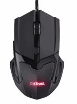 Mouse Trust Basics gaming cu fir, 4800 DPI, negru