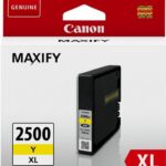 Cartus cerneala Canon PGI2500XLY, yellow, Dual Resistant High Density, capacitate 19.3ml / 1520 pagini, pentru Canon Maxify IB4050, MB5050, MB5350