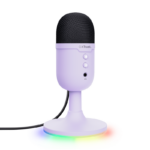 Microfon Trust cu fir GXT 234P Yunix, frecventa raspuns 100 Hz - 16.000 Hz, cardioid, senzitivitae 32 dB, violet - Image 3