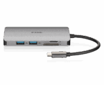 Hub USB DLINK DUB-M810, 8 porturi 3.0, gri - Image 4