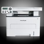 Multifunctional laser mono Pantum M6700DW Print/Copy/Scan, Dimensiune:A4, Rezolutie: Tiparire 1200x1200dpi, Copiere:600x600dpi, Scanare:1200x1200dpi; Viteza:30ppm; Procesor:525MHz; Memorie:128MB, Capacitate alimentare 250 de coli, capacitate iesire:150 coli, Greutate hartie 60-105 gr/mp, max 200