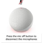 Amazon Boxa Portabila Echo Dot 5 Cu Ceas si Asistent Personal Alexa - Alb - Image 5
