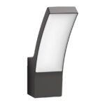 Aplica LED pentru exterior Philips Splay, 12W, 1100 lm, luminacalda(2700K), IP44, 240x80x160mm, Antracit