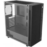 Carcasa DEEPCOOL Matrexx 55 Mesh, RGB, Mid Tower, Black - Image 3