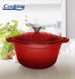 SEMIOALA FONTA+CAPAC 24x11.5CM,4L, RED LINE, COOKING BY HEINNER - Image 3