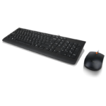 Lenovo 300 USB Combo Keyboard & Mouse, Senzor mouse: Optic, Rezolutie (dpi): 1600 dpi, Tipul conexiunii: USB, Lungime/Tip cablu: 1.80m, Culoare: Negru, Dimensiune: Mouse - 34 mm (1,33 inchi), tastatură - 20 mm x Mouse - 63 mm (2,44 inchi), tastatură - 424 mm x Mouse - 111 mm (4,37