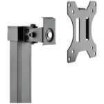 Suport monitor de birou Neomounts FPMA-D865BLACK; pentru display-uri cu diagonale 10"-32", sistem de prindere VESA 75x75~100x100, greutate maxima suportata 7kg, full motion, tilt +20°, swivel +90°, rotate +360°; gas spring; culoare negru. Garantie 5 ani - Image 4