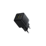 Incarcator retea Baseus Palm, Quick Charge 30W, 1 x USB Type-C, 1 x USB, negru