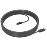 Cablu de date Logitech conector 1:USB ; conector 2:USB-C, lungime 10m, negru