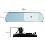 Camera auto DVR PNI Voyager S2000 Full HD incorporata in oglinda retrovizoare 1080P 170 grade, 5 inch, touchscreen IPS, aplicat pe oglinda retrovizoare si camera de mers inapoi 120 grade VGA, mod noapte, mod parcare, slot card, Full HD 12mp, Ecran LCD 5", Mod de functionare: Video/Foto/Playback - Image 3