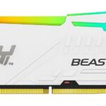 Memorie RAM Kingston DDR5 32GB 6000Mhz CL30 1.4V Fury Beast White RGB XMP