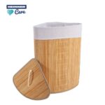 COS DE RUFE DIN BAMBUS  PENTRU COLT, 35x35x60 CM, 55 L