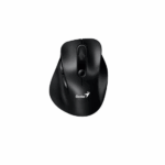 MOUSE Genius, Ergo "9000S", PC sau NB, wireless, 2.4GHz, optic, 2400 dpi, butoane/scroll 5/1, negru