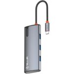 Hub USB TELLUR TLL321061 USB-C, 5 porturi, HDMI, Gri - Image 5