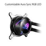 Cooler Procesor ASUS ROG STRIX LC II 360 ARGB, Lichid, 12 cm, 3 ventilatoare, aRGB - Image 2