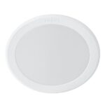 Spot LED incastrat Philips Meson, 5.5W, 400 lm, lumina neutra (4000K), IP20, 9.5cm, Alb