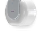 Boiler electric Tesy Compact Line TESY GCU1015L52RC, putere 1500 W, capacitate 10 L, presiune 0.9 Mpa, izolatie 19 mm, instalare sub chiuveta, control mecanic, clasa energetica C, protectie sticla ceramica, timp incalzire 23 min, termostat reglabil, culoare alb