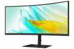 Monitor Samsung 34" LS34C652UAUXEN, Curvature: 1000R, Diagonal (inch): 34, Diagonal (cm): 86, Aspect ratio: 21:9, Panel: VA, Resolution: 3440x1440, Refresh Rate: 100Hz, Response time GtG: 5ms, Brightness (max): 350 cd/m², Contrast (static) : 4000:1, Contrast (dynamic): Mega Infinity DCR, Viewing - Image 3