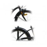 Aparatori Strada Mini 16 +suport, Negru