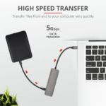 Hub USB Trust Halyx, 4 porturi USB 3.2, negru - Image 4