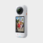 Insta360 X5. HD type: 8K Ultra HD, Maximum video resolution: 7680 x 3840 pixels, Maximum frame rate: 120 fps. Total megapixels: 72 MP, Optical sensor size: 25.4 / 1.28 mm (1 / 1.28"), Maximum image resolution: 11904 x 5952 pixels. Field of view (FOV) angle: 360°,  Maximum focal length - Image 2