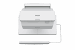 Proiector Epson interactiv WXGA 3LCD EB-760WI, Laser, lamp-free, Ultra- Short, Luminozitate: 4100 lumeni, dimensiune ecran : 68-100", interactivitate dual pen, Aspect Ratio: 16:10, 4:3, 16:9, durata de viata laser: 20,000 ore, montare: perete, birou, Rezolutie: 1280x800, Contrast: 2,500,000:1