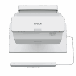 Proiector Epson interactiv WXGA 3LCD EB-760WI, Laser, lamp-free, Ultra- Short, Luminozitate: 4100 lumeni, dimensiune ecran : 68-100", interactivitate dual pen, Aspect Ratio: 16:10, 4:3, 16:9, durata de viata laser: 20,000 ore, montare: perete, birou, Rezolutie: 1280x800, Contrast: 2,500,000:1