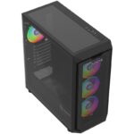 Carcasa AQIRYS Wezen PRO, RGB, Mid Tower, Black - Image 12