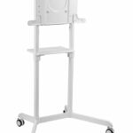 Stand TV mobil Serioux TV11-46TW, dimensiuni: 920x702x1595mm, compatibilitate  dimensiune ecran: 37"-70", compatibil VESA: 200x200, 400x200, 300x300, 600x200, 350x350, 400x400, 600x400, greutate maximă suportata TV: 70 kg, interval de înclinare: 0° sau 5°, rotația ecranului: 0°~+90°, greutate maximă