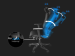 Scaun gaming Genesis ASTAT 700 G2, material textil, reglabil pe inaltime, greutate maxima suportata 120 kg, inaltime scaun reglabil 44.5- 51.5 cm, tesatura Mesh PureFlow™ Plus, tetiera si cotiere ajustabile 3D, negru - Image 15