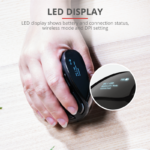 Mouse Wireless Trust Voxx, 2400 dpi, Negru - Image 8