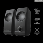 Boxe Stereo Trust Remo 2.0 Speaker Set, 8W, negru - Image 2