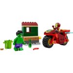 IRON MAN CU MOTOCICLETA SI HULK, LEGO 76287 - Image 3