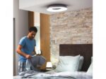 Plafoniera LED Philips Hue Still, Bluetooth, 22.5W (204W), 2500 lm ,lumina alba (2200-6500K), IP20, Metal/Plastic, 39.1cm, Argintiu,Intrerupator cu variator inclus - Image 2