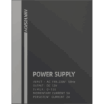 Power supply unit for access control terminal and lock, which
