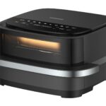 FRITEUZĂ CU AER CALD ȘI CUPTOR PIZZA 2 ÎN 1 HEINNER Pizza EasyFry HPAF-B4DC22BK
