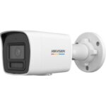 Camera de supraveghere IP Bullet 6MP ColorVu 3.0 Hikvision DS-2CD1067G3- LIU(2.8MM), Compresie: 1/2.4" Progressive Scan CMOS, Lentila fixa: 2.8mm, Iluminare min: Lumina alba: 30m, microfon incorporat, Slot card de memorie: microSD/microSDHC/microSDXC maxim 512GB, Alarma la evenimente: Motion