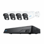 NVR Reolink RLK8-800B4; NVS8-8MB4 Contine un NVR NVS8 si 4 camere B800 4K Ultra HD Security System with Smart Detection Power over Ethernet Person/Vehicle Detection With 8-Channel NVR 2TB HDD Built-In