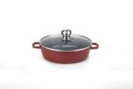 CRATITA ALUMINIU+CAPAC 24X6.5CM, 2.6L, CALABRIA, COOKING BY HEINNER - Image 2