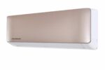 Aparat de aer conditionat HEINNER ONIX HAC-CO12WFN-GD, 12000 BTU, WiFi, clasa energetica: racire A++/incalzire A+, functii: Super-ionizare, "Follow me", ECO, Turbo, filtru cu densitate ridicata, auto curatare, panel auriu.